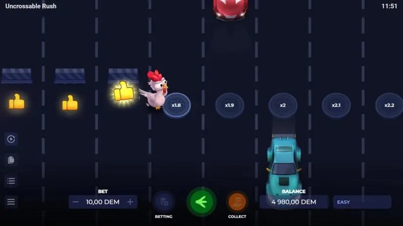 Chile - uncrossable rush jugar